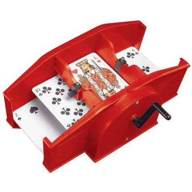 Amigo 5000 Kartenmischmaschine - rot