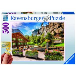 Ravensburger 13712 Erwachsenen-Puzzle - # 500 - Lauterbrunnen