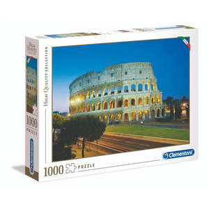 Clementoni 39457 High Quality Puzzle  - Italian Collection Rom - Kolosseum - 1000 Teile