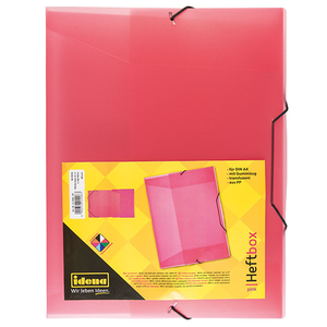 Iden 225406 Idena - Schule - Heftbox - pink (A4)