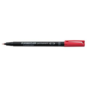 Staedtler Mars 410552015 Staedtler - Universalstift Lumocolor permanent - S rot
