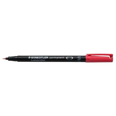 Staedtler Mars 410552015 Staedtler - Universalstift Lumocolor permanent - S rot