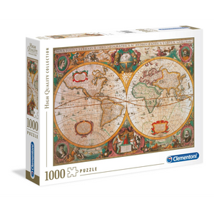 Clementoni 31229 High Quality Puzzle  - # 1000 - Alte Karte