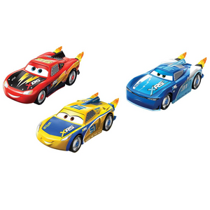 Mattel GMF12 Disney - Cars - Xtreme Racing Series - Rocket Racing - 3er Pack