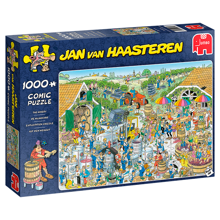 Jumbo Spiele 19095 # 1000 - Jan van Haasteren - Das Weingut