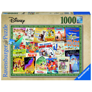 Ravensburger 19874 Erwachsenen-Puzzle - Disney Vintage Movie Poster