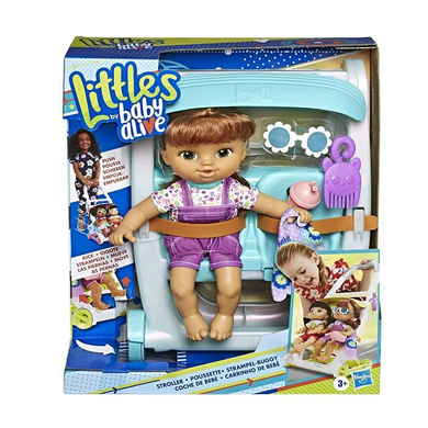 Hasbro E7183EU40 Baby Alive - Littles - Kinderwagen Push