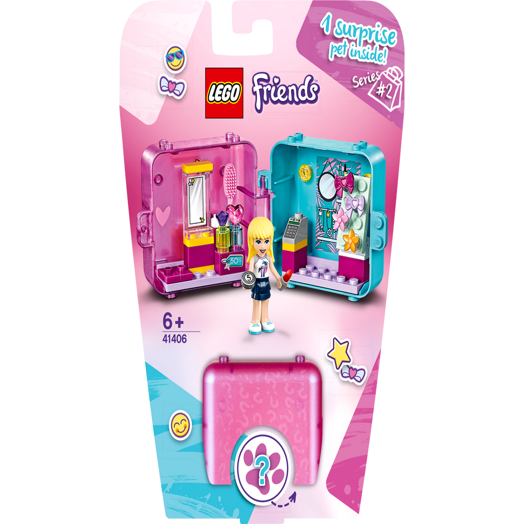 LEGO 41406 Friends - Cubes - Stephanies magischer Würfel – Schönheitssalon