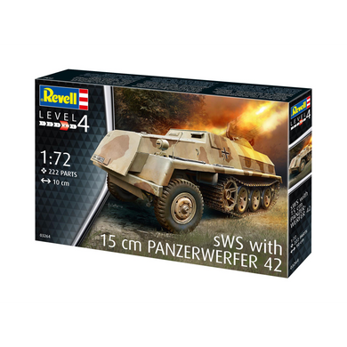 Revell 03264 Plastik-Modellbau - 15 cm Panzerwerfer 42 auf Wehrmachtsschlepper