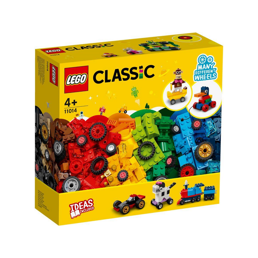 LEGO 11014 Classic - Steinebox mit Rädern