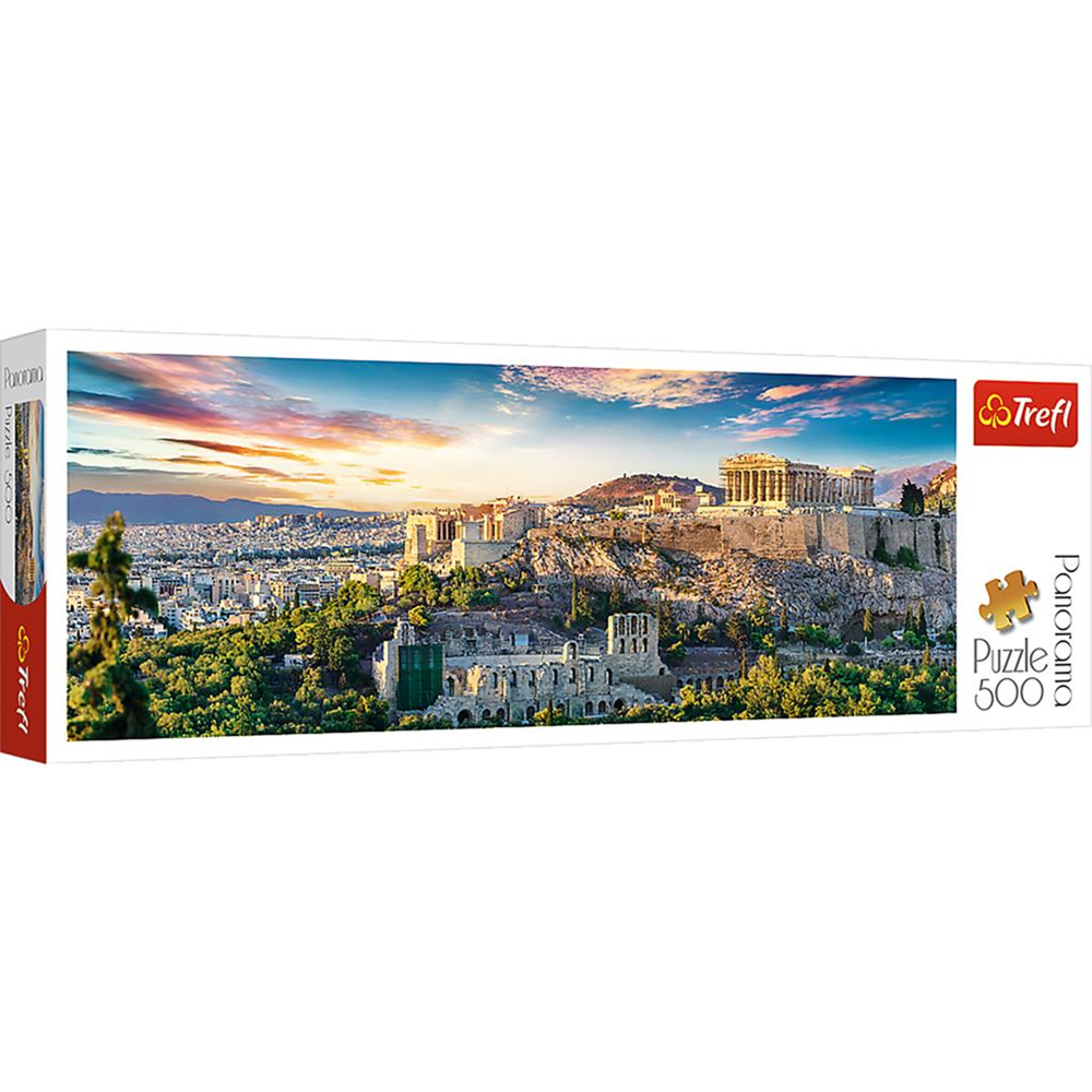Trefl 29503 Trefl Puzzle - Panorama Puzzle - # 500 - Akropolis - Athen