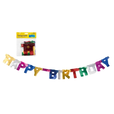 Iden 8320215 Idena - Partygirlande (155cm)