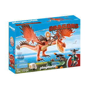 Playmobil 9459 Dragons - Rotzbakke und Hakenzahn