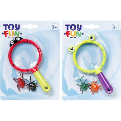 VEDES 0037201227 Toy Fun - Lupe mit Käfer