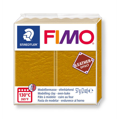 Staedtler Mars 8010179 Fimo - STAEDTLER® FIMO® effect Leder 57g - ocker