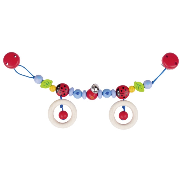 goki 736310 Heimess - Kinderwagenkette - Marienkäfer