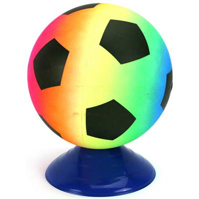 Otto Simon 736-8021 Alert - Fußball Rainbow Größe 5 - ca. 200g