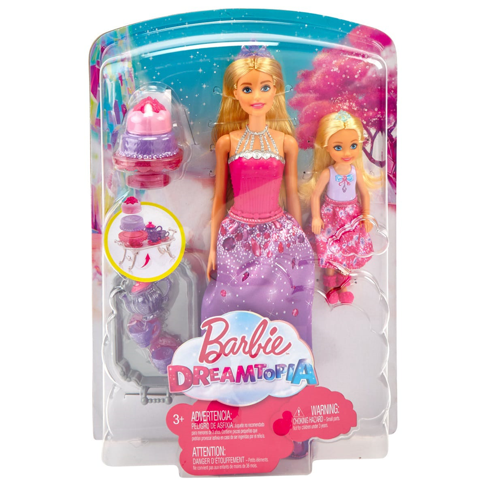 Mattel FPL88 Barbie Dreamtopia - Spielset - und Chelsea
