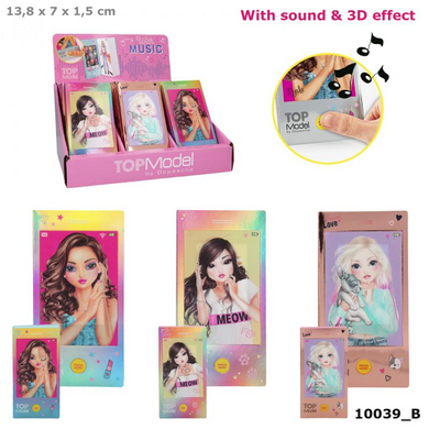 Depesche 010039 TOP Model - Mini Malbuch mit Sound