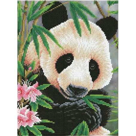 Needleart DD7-040 Diamond Dotz - Panda - ca. 30x40cm