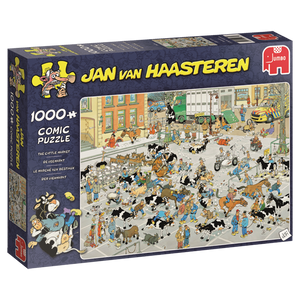 Jumbo Spiele 19075 # 1000 - Jan van Haasteren - Der Vieh-Markt