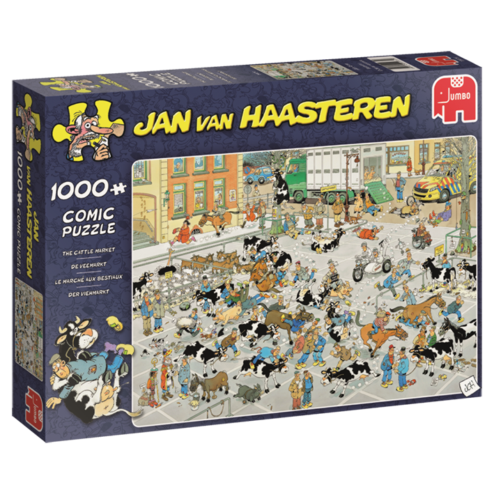 Jumbo Spiele 19075 # 1000 - Jan van Haasteren - Der Vieh-Markt
