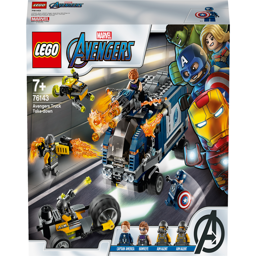 LEGO 76143 Marvel Super Heroes - Avengers Truck-Festnahme