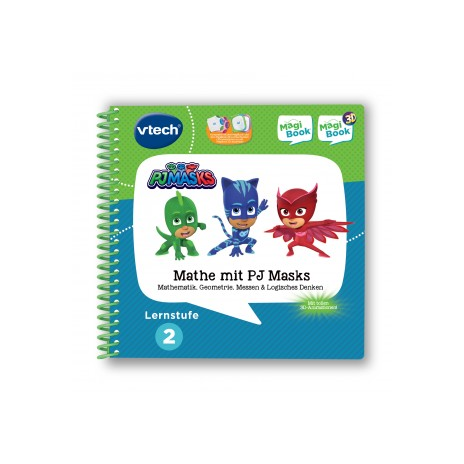 VTech 80-480104 MagiBook - Lernstufe 2 - Mathe mit PJ Masks