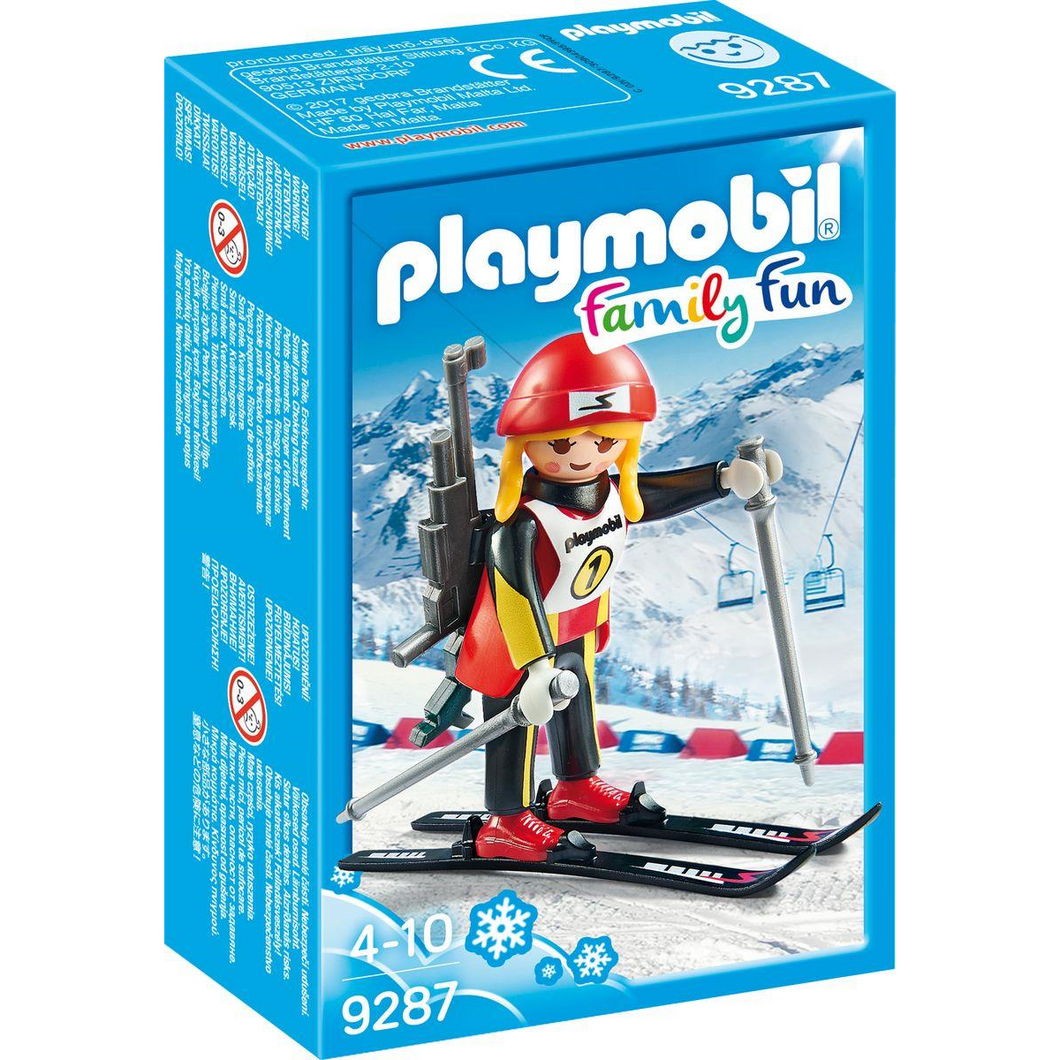 Playmobil 9287 Family Fun - Wintersport - Biathletin