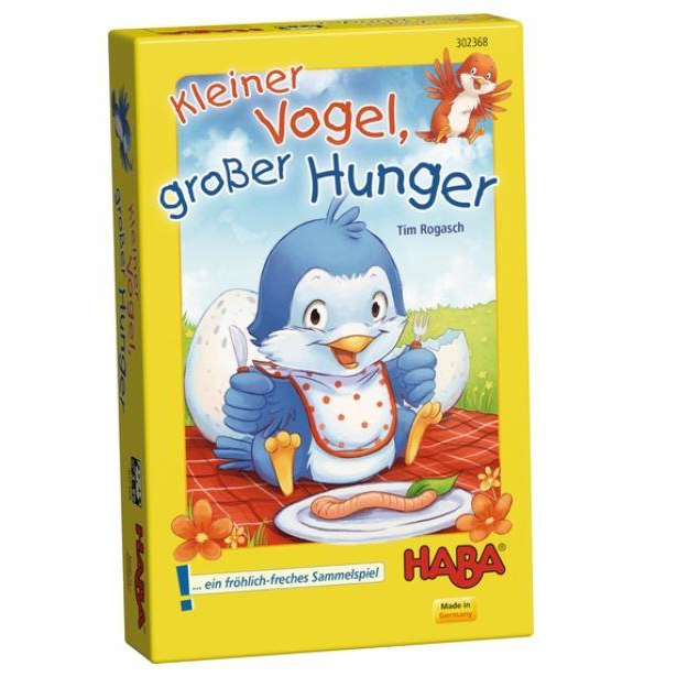 Haba 302368 Kinderspiele - Kleiner Vogel- großer Hunger