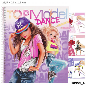 Depesche 10959 TOP Model - DANCE Malbuch