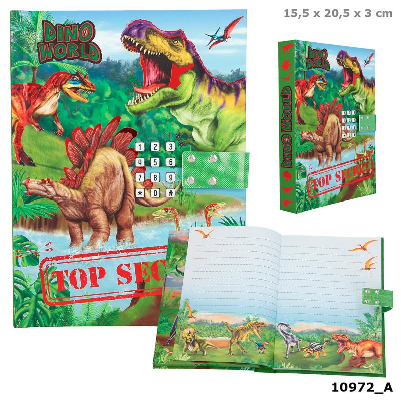 Depesche 10972 Dino World - Geheimcode Tagebuch mit Sound
