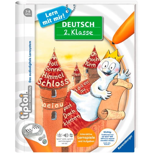 Ravensburger 41806 tiptoi - Lern mit mir! Deutsch 2. Klasse
