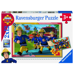 Ravensburger 05015 Kinder-Puzzle - Feuerwehrmann Sam - # 12 - Sam und sein Team