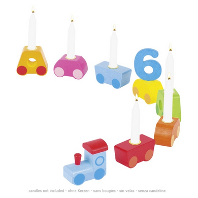 goki 60771 Party - Geburtstagszug (Regenbogen)