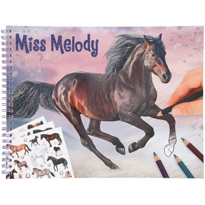 Depesche 011458 Miss Melody - Pferde Malbuch
