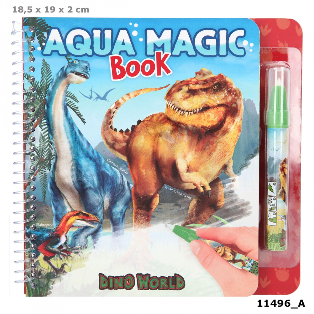 Depesche 11496 Dino World - Aqua Magic Book