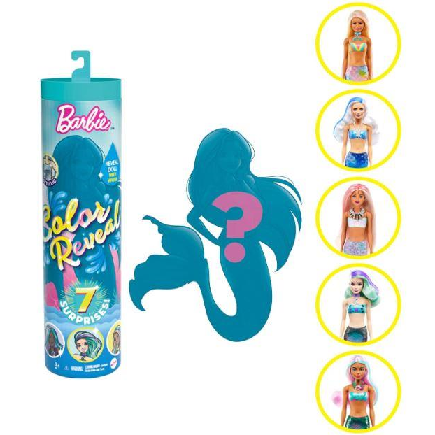 Mattel GTP43 Barbie - Color Reveal - Mermaids