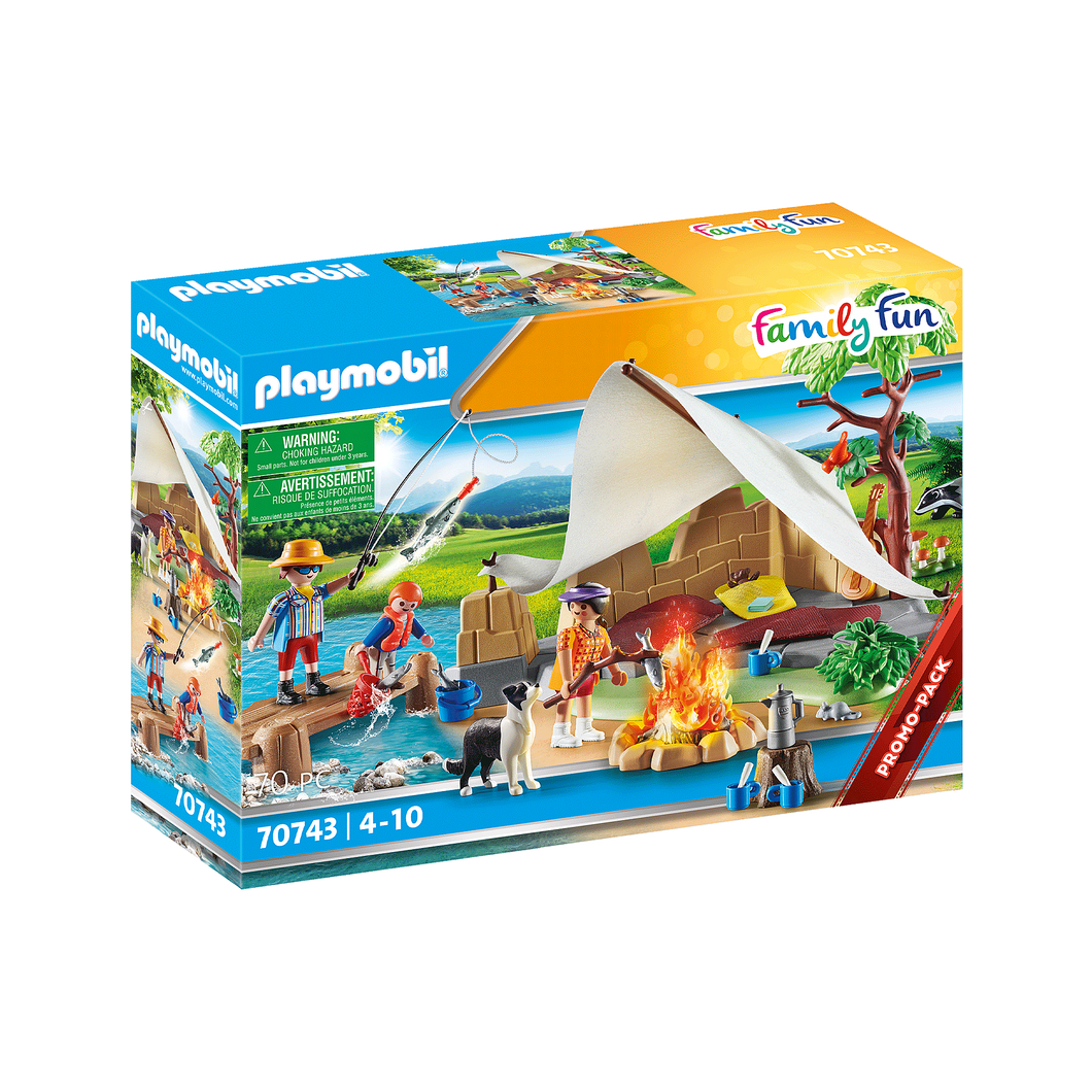 Playmobil 70743 Family Fun - Familie beim Campingausflug