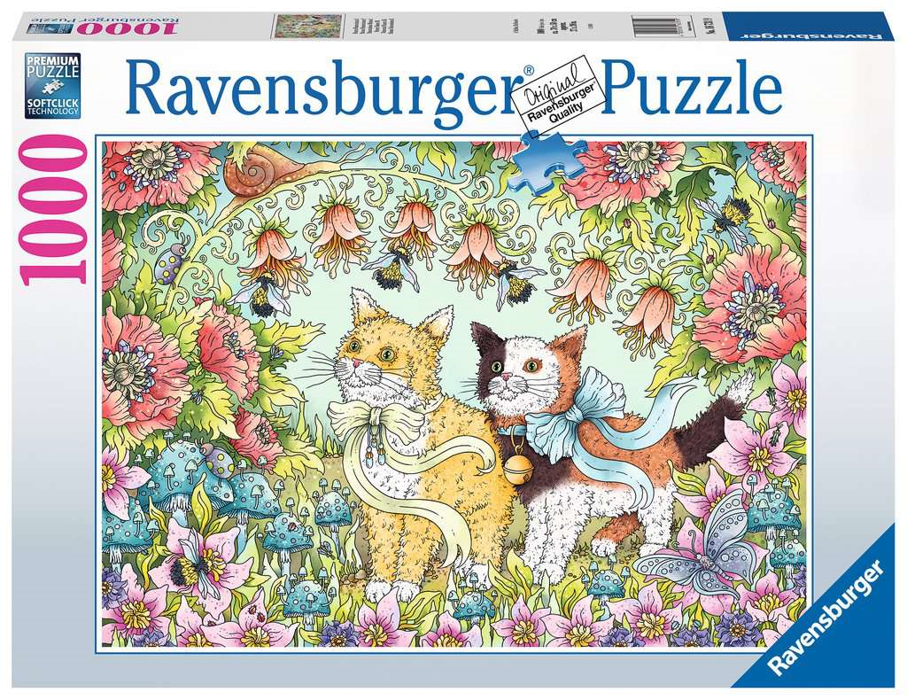 Ravensburger 16731 Erwachsenen-Puzzle - # 1000 - Kätzchenfreundschaft