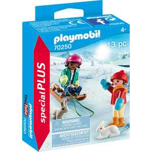 Playmobil 70250 special plus - Kinder mit Schlitten