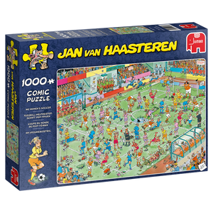 Jumbo Spiele 19091 # 1000 - Jan van Haasteren - Fußball-Weltmeisterschaft der Frauen