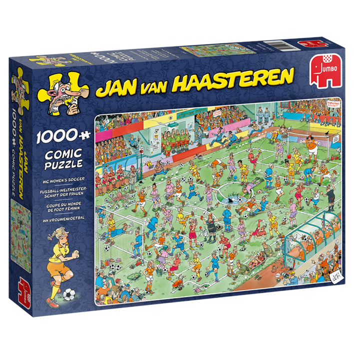 Jumbo Spiele 19091 # 1000 - Jan van Haasteren - Fußball-Weltmeisterschaft der Frauen