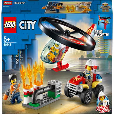 LEGO 60248 City - Einsatz mit dem Feuerwehrhubschrauber