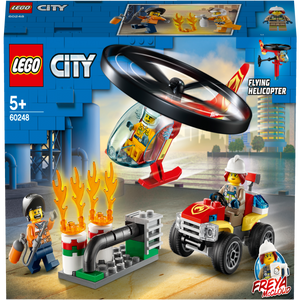 LEGO 60248 City - Einsatz mit dem Feuerwehrhubschrauber