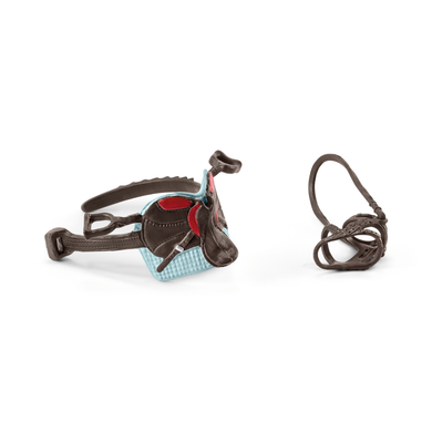 Schleich 42489 Horse Club - Sattel & Zaumzeug von Hannah und Cayenne