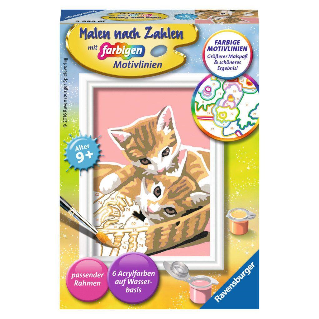 Ravensburger 29686 Malen nach Zahlen - Katzenbabys
