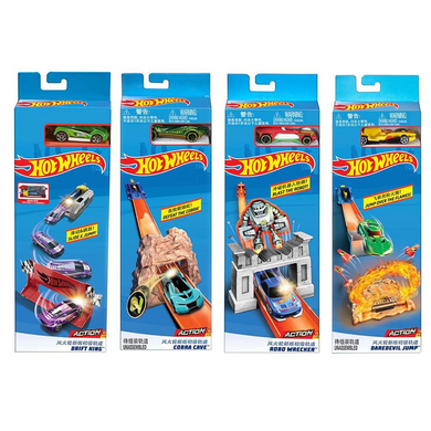 Mattel 369-7210 Hot Wheels - City Entry Trackset - Drift King