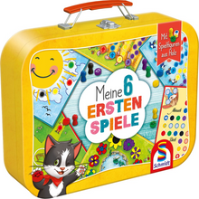 Schmidt Spiele 40591 Meine 6 ersten Spiele im Metallkoffer
