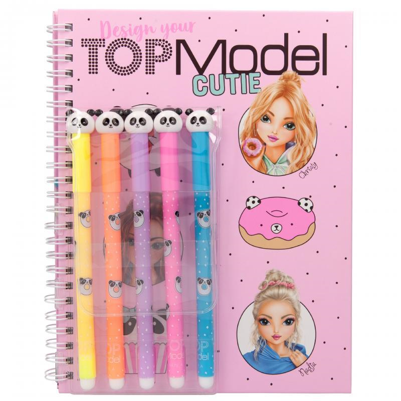 Depesche 8809 TOP Model - CANDY CAKE - Malbuch mit Fasermalern